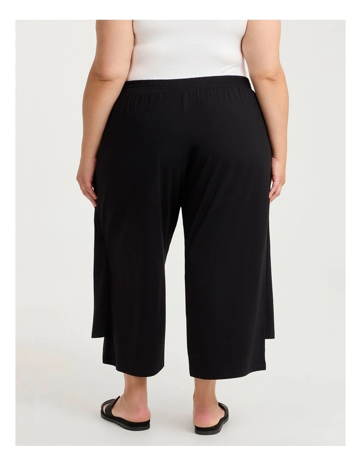 Petite Elevate Crop Skant Black image 2