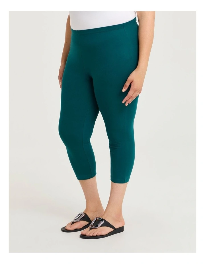 Good Earth Australian Cotton Crop Legging image 3