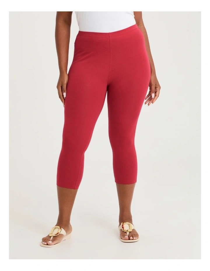 Good Earth Australian Cotton Crop Legging image 3