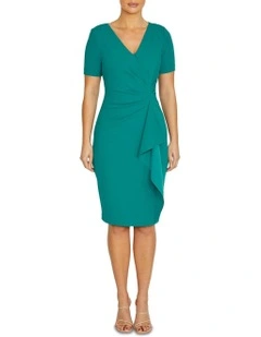 Sara Cozumel Crepe Dress
