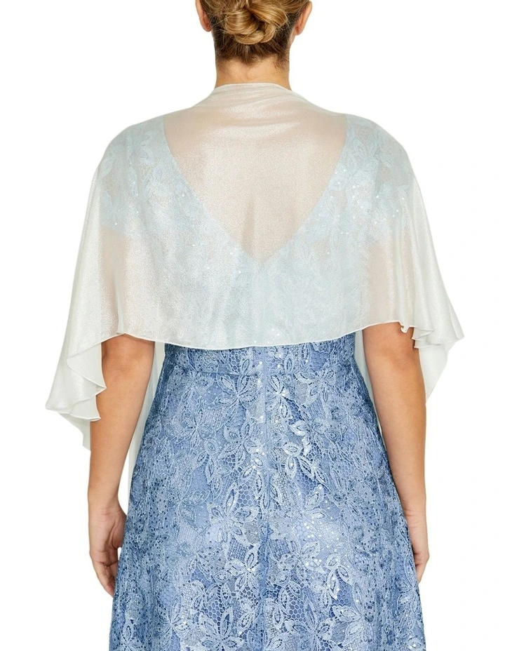 Silver Silk Shrug image 2
