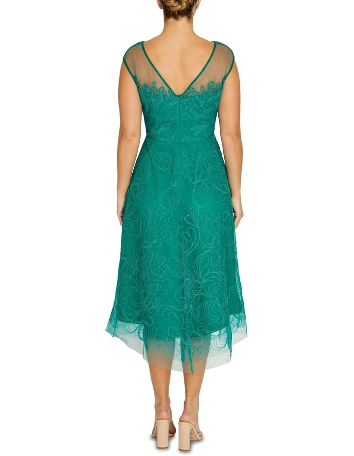 Stellar A-Line Dress in Sea Green image 2