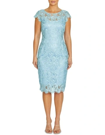 Millicent Dress in Mint