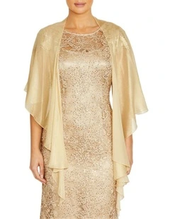 Champagne Silk Shrug