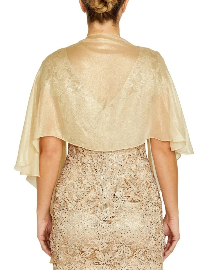 Champagne Silk Shrug image 2