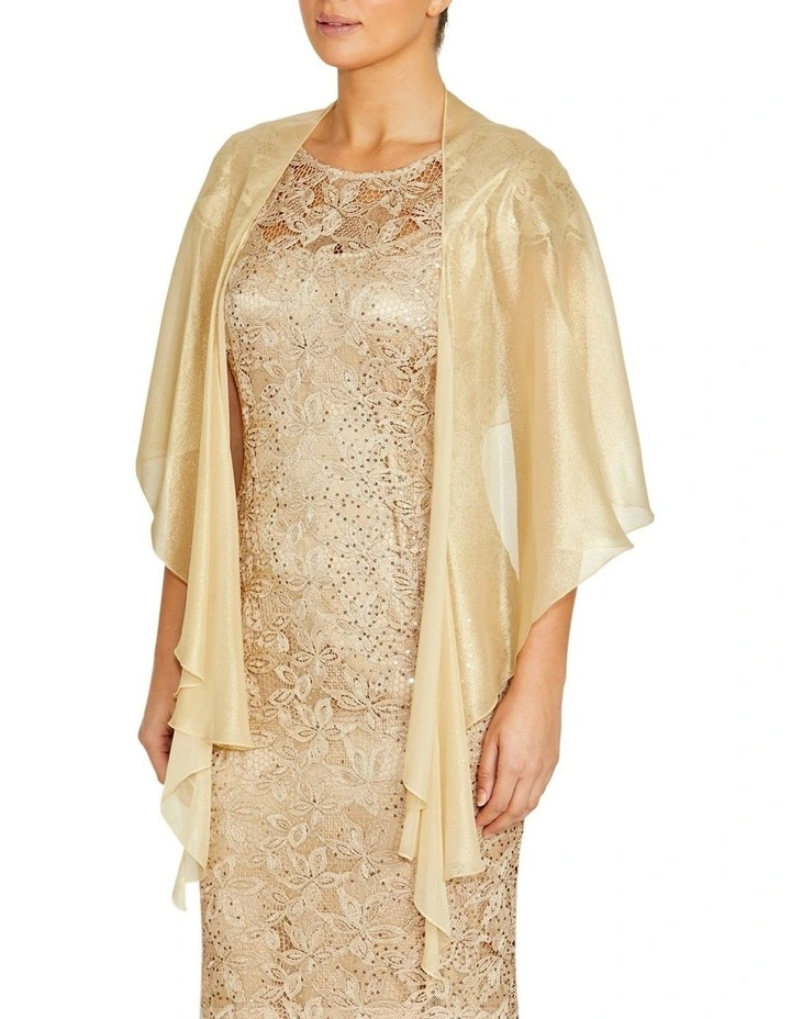 Champagne Silk Shrug image 3