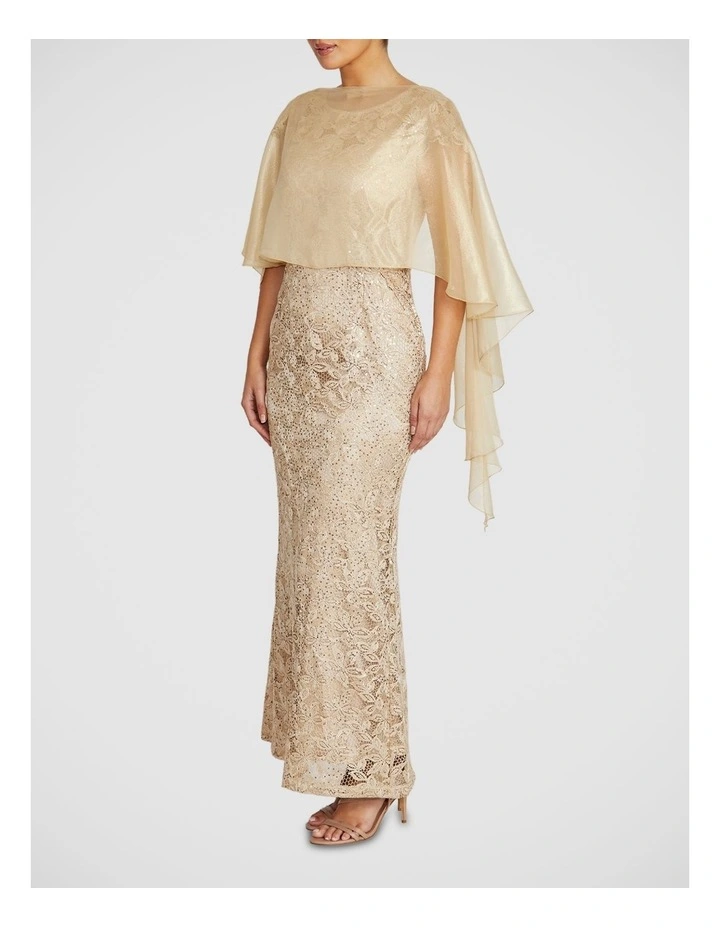 Silk Shrug in Gold image 4