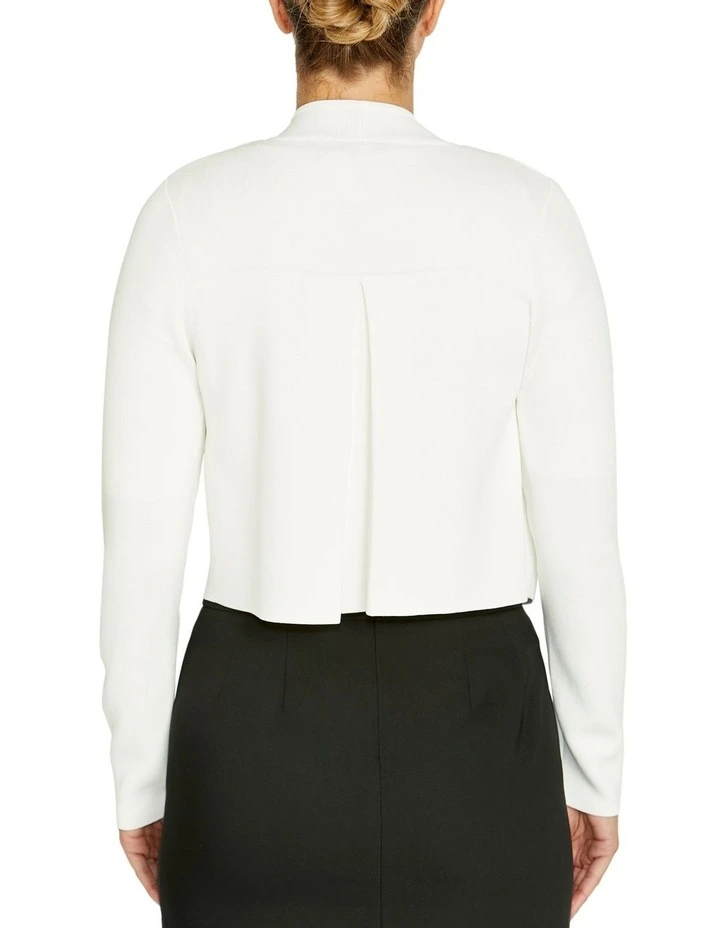 Milano Ivory Knit Jacket image 2