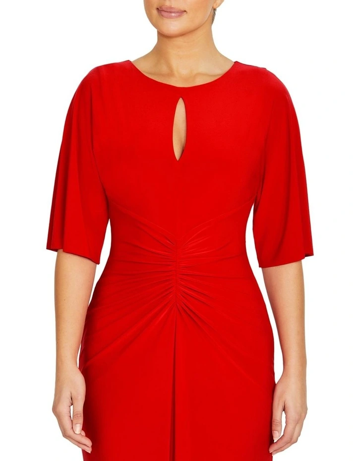 Eden Vermilion Jersey Gown image 3