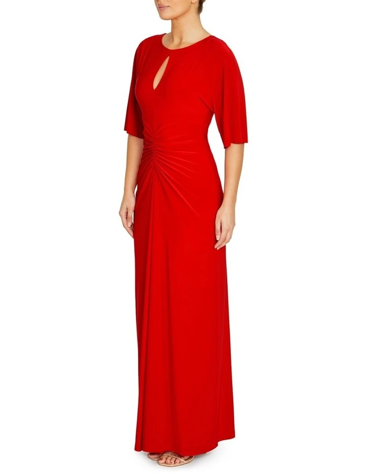Eden Vermilion Jersey Gown image 4