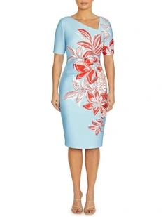 Milena Vermilion Sky Dress