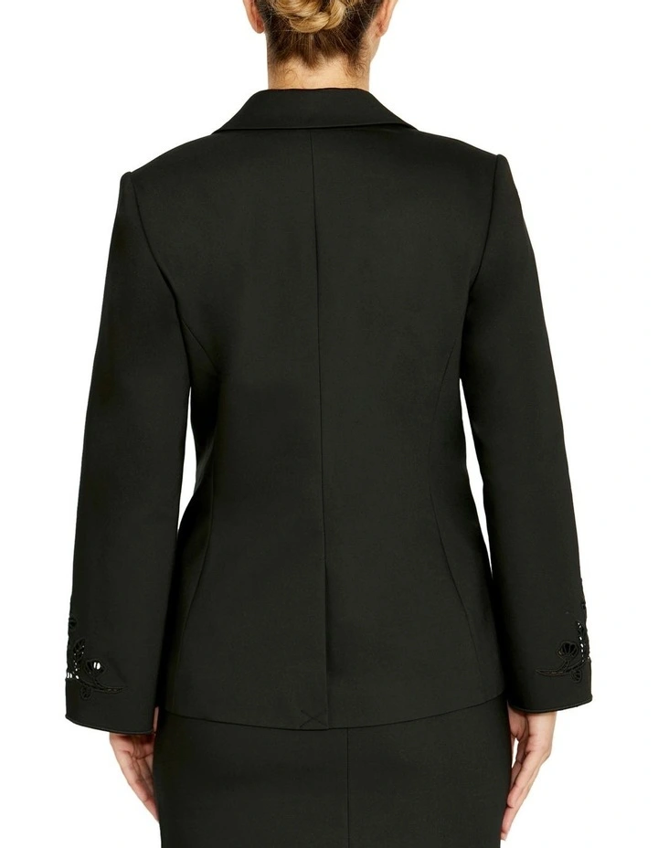 Alena Blazer in Black image 2