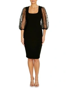 Theresa Dress in Black