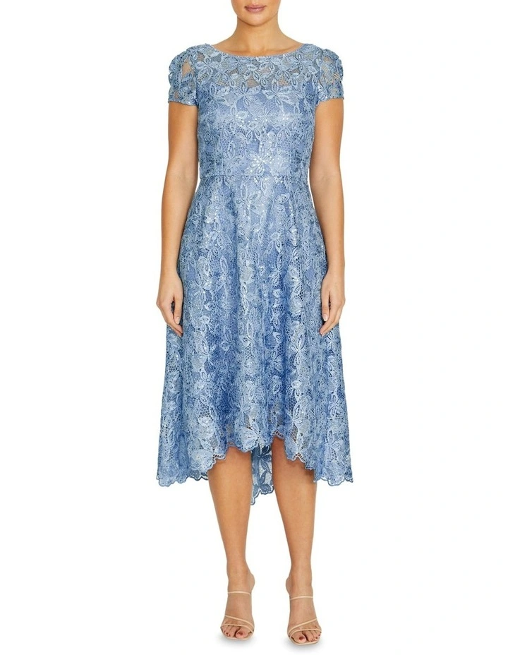 Stellar A-Line Dress in Sky Blue image 1