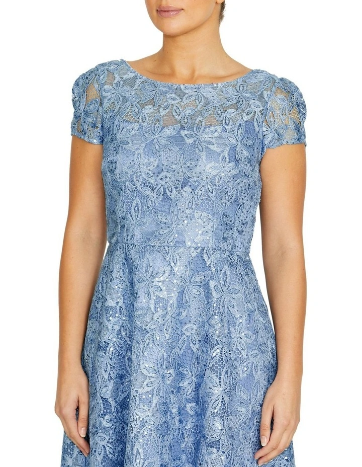 Stellar A-Line Dress in Sky Blue image 3