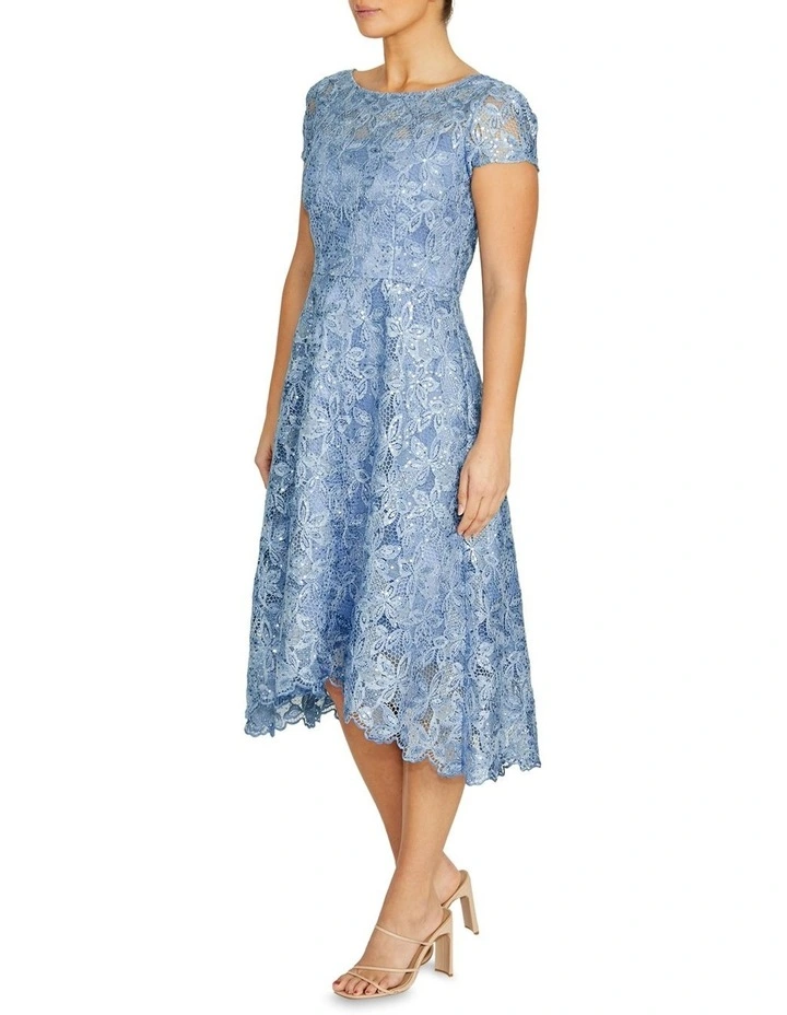 Stellar A-Line Dress in Sky Blue image 4
