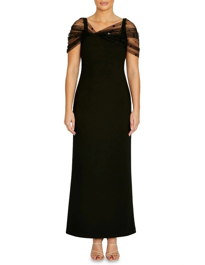 Isla Gown in Black image 1