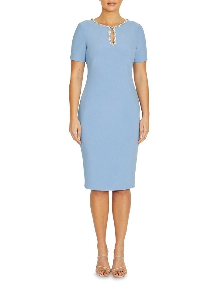 Cordelia Dress in Sky Blue image 1