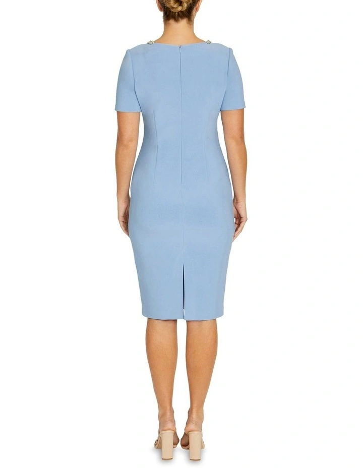 Cordelia Dress in Sky Blue image 2