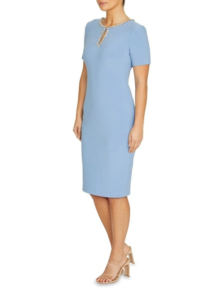 Cordelia Dress in Sky Blue image 4