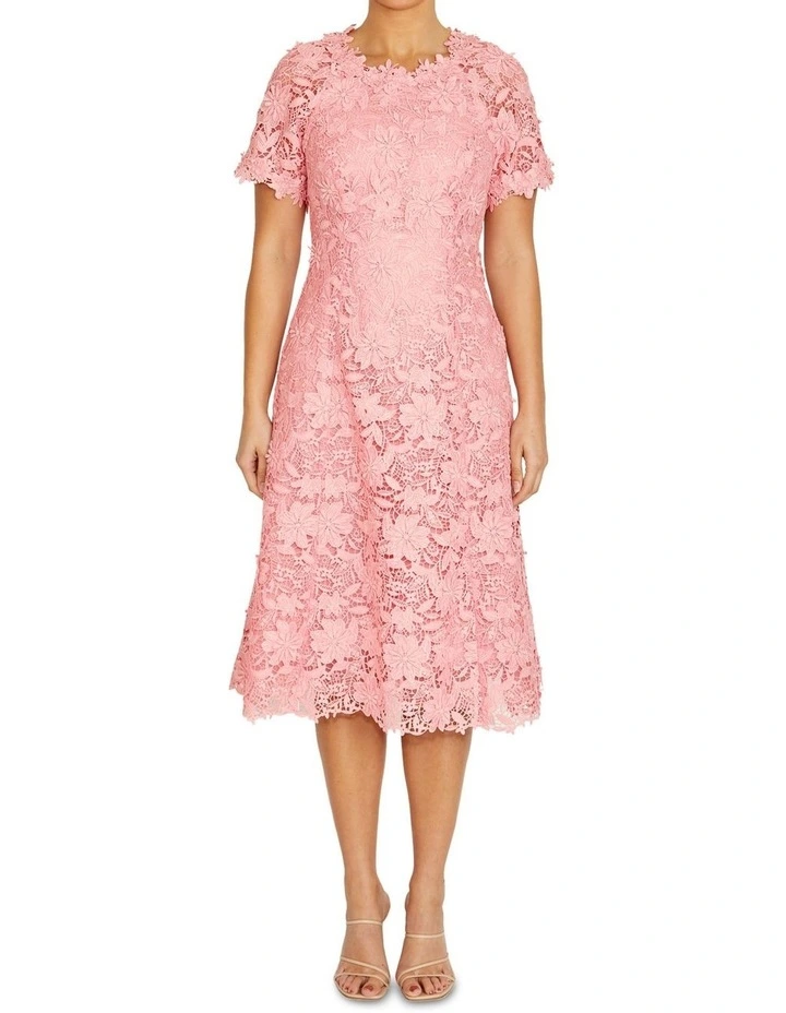 Nila Dress in Rose image 1