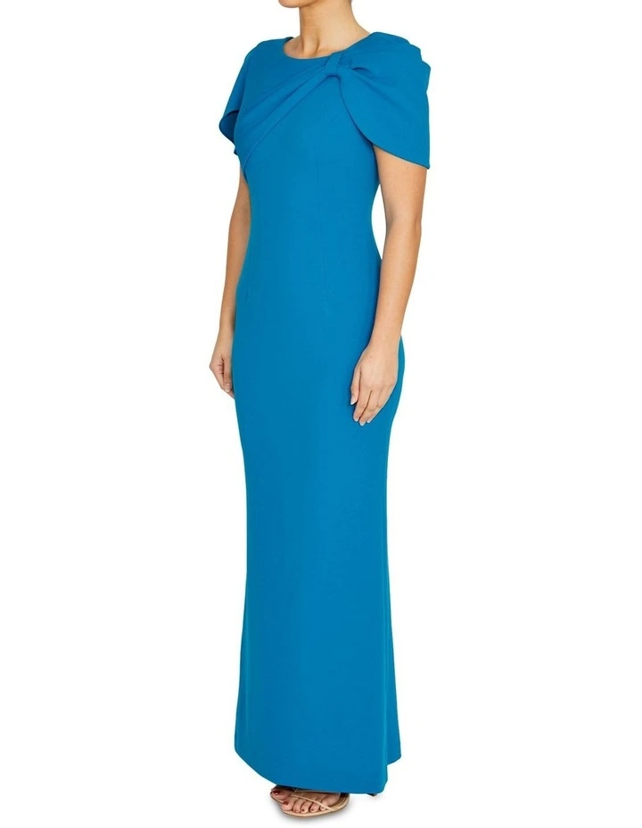 Juno Capri Gown in Blue image 4