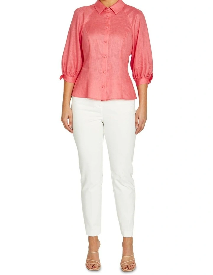 Roberta Blouse in Coral image 4
