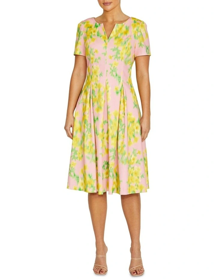 Alessandra Pink Floral Dress image 1