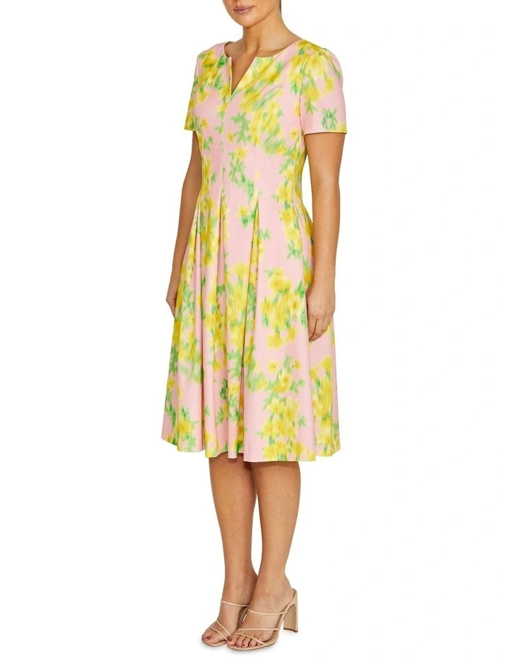 Alessandra Pink Floral Dress image 4