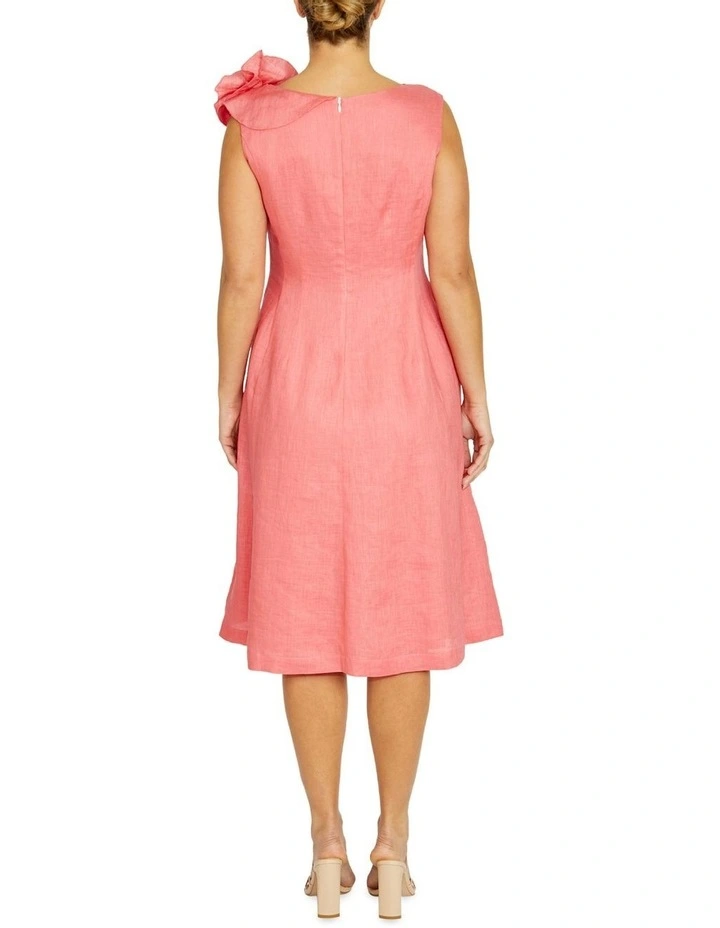 Everly Coral Dress image 2