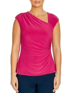 Chloe Cerise Top in Pink