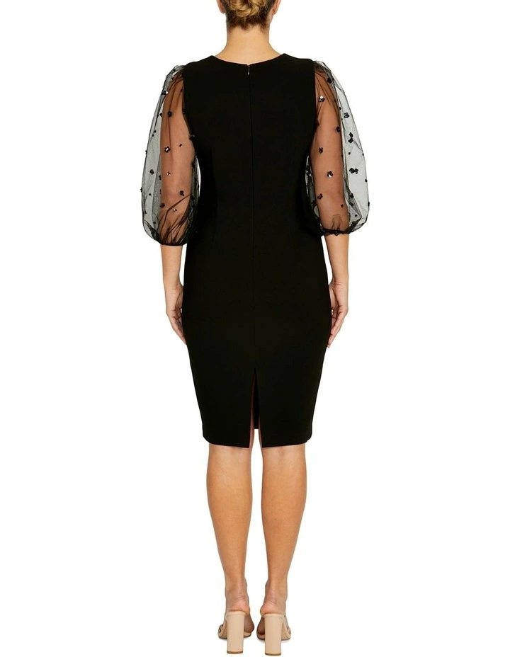 Theresa Dress in Black image 2