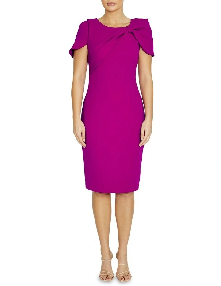 Juno Dress in Magenta image 1