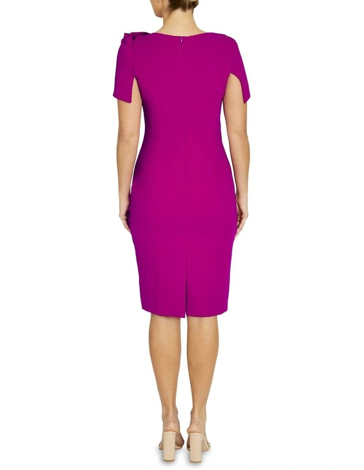 Juno Dress in Magenta image 2