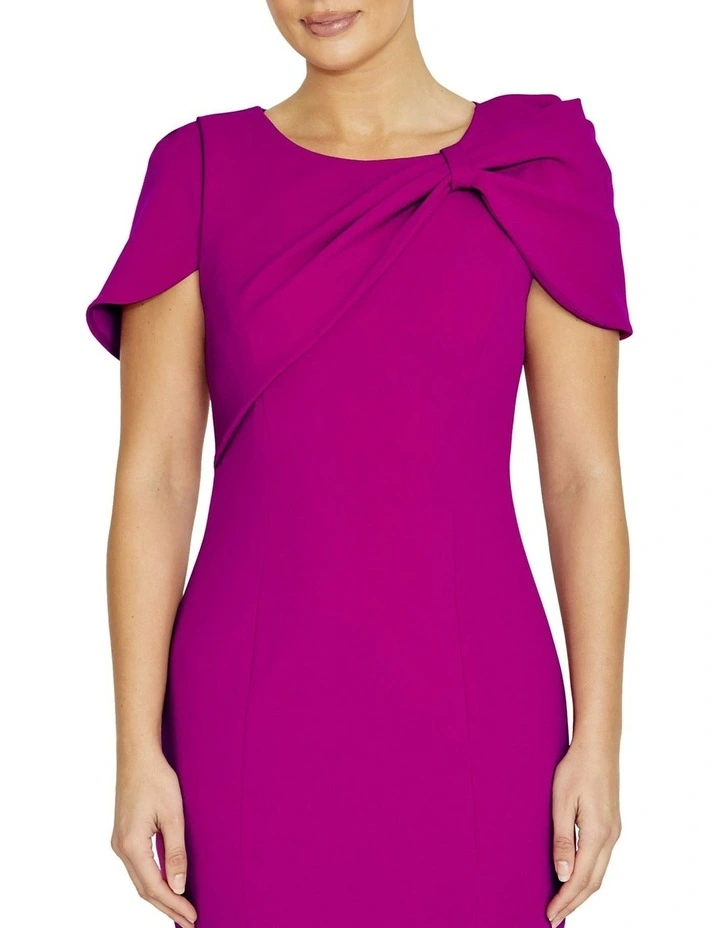 Juno Dress in Magenta image 3