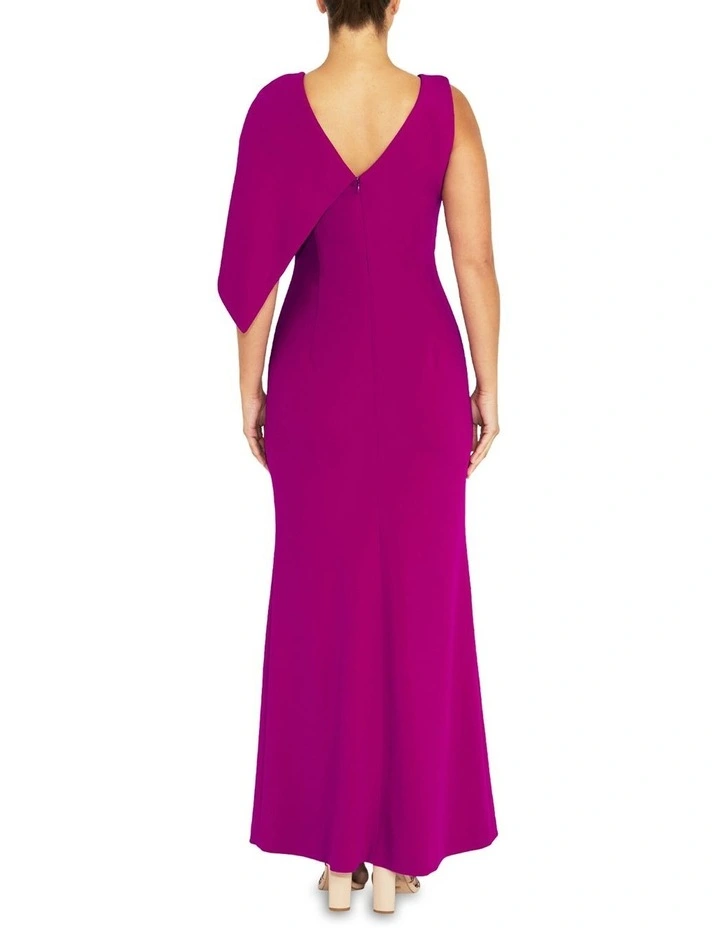 Freya Gown in Magenta image 2