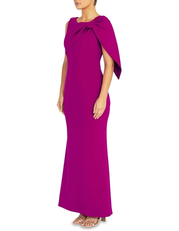 Freya Gown in Magenta image 4