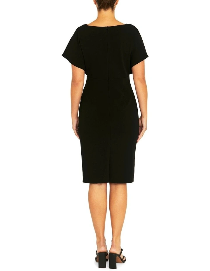 Alina Dress in Black image 2