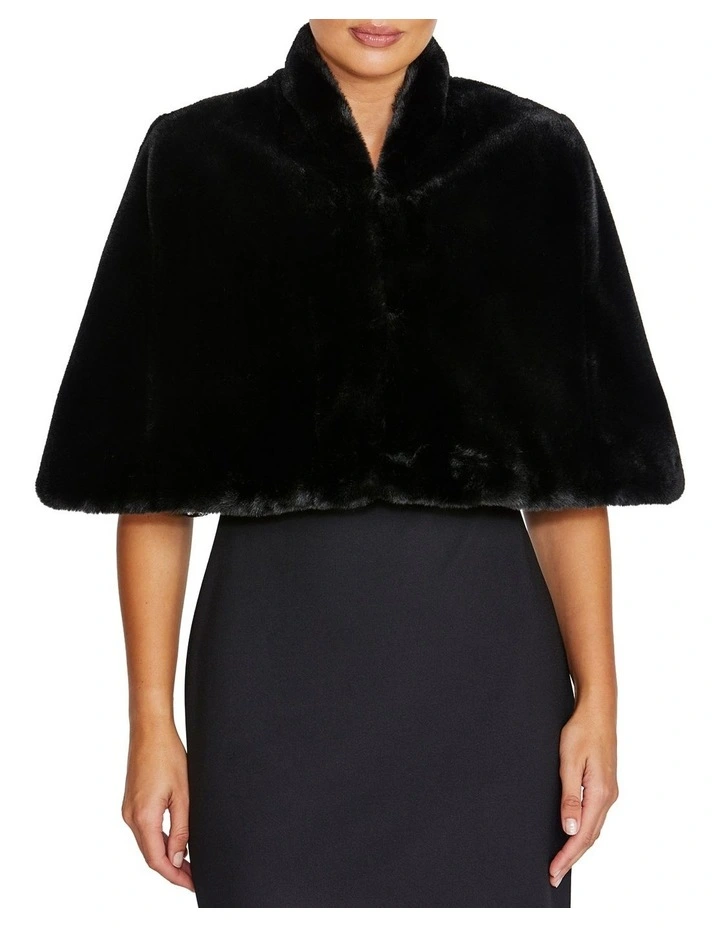 Gia Stole in Black image 1