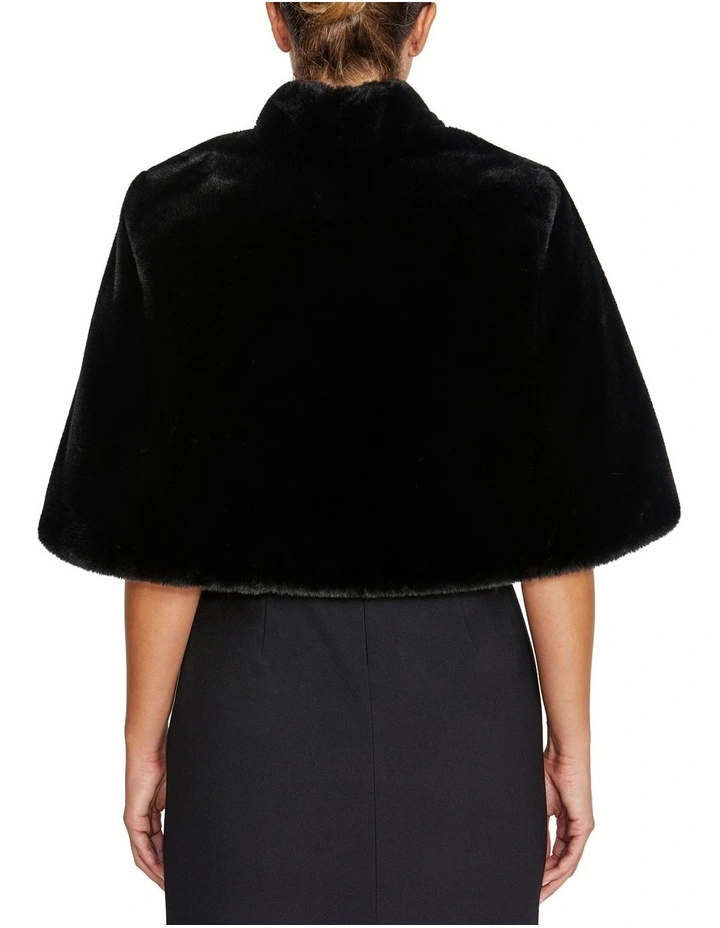 Gia Stole in Black image 2