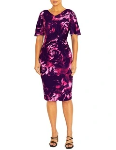 Verai Fuchsia Rose Jersey Dress