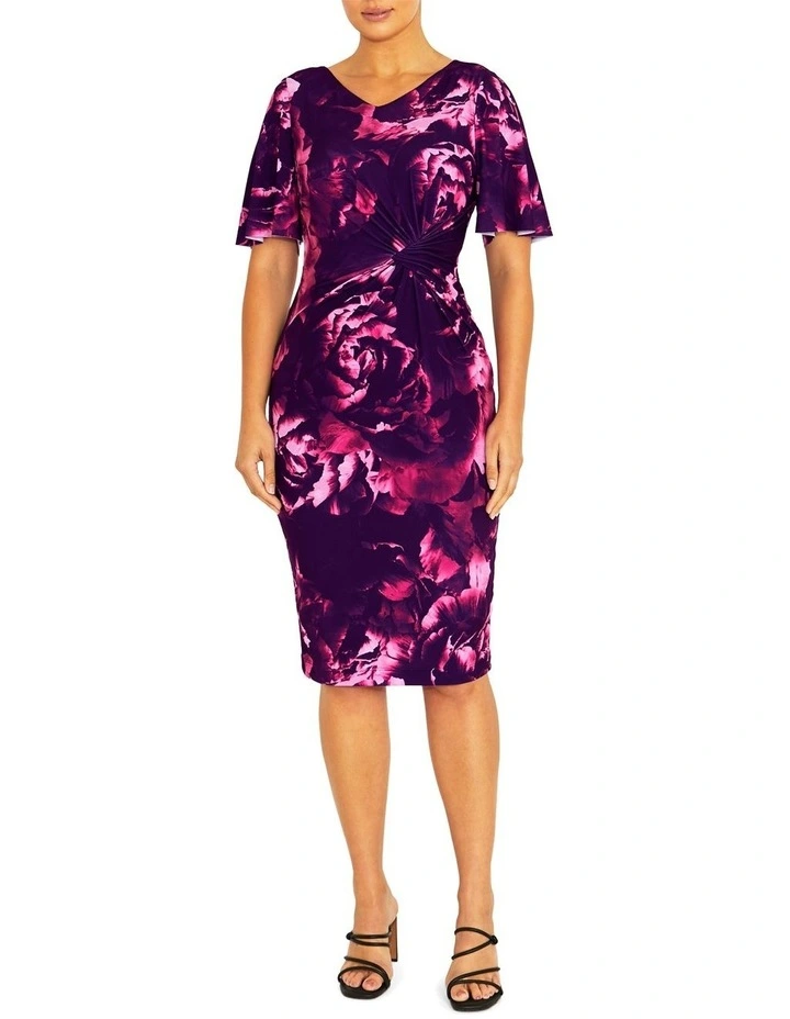 Verai Fuchsia Rose Jersey Dress image 1
