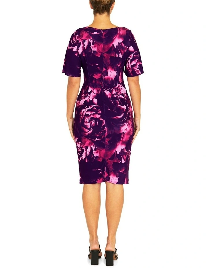 Verai Fuchsia Rose Jersey Dress image 2