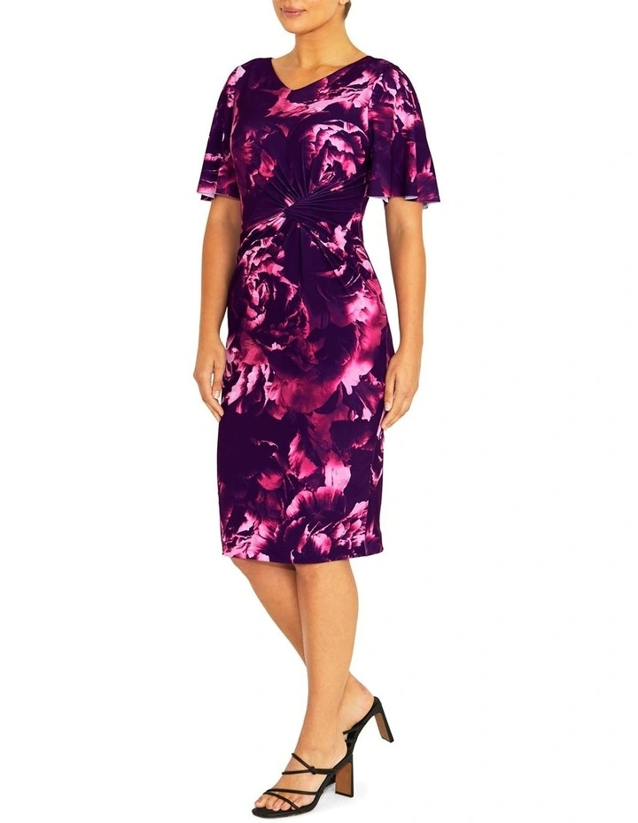 Verai Fuchsia Rose Jersey Dress image 4