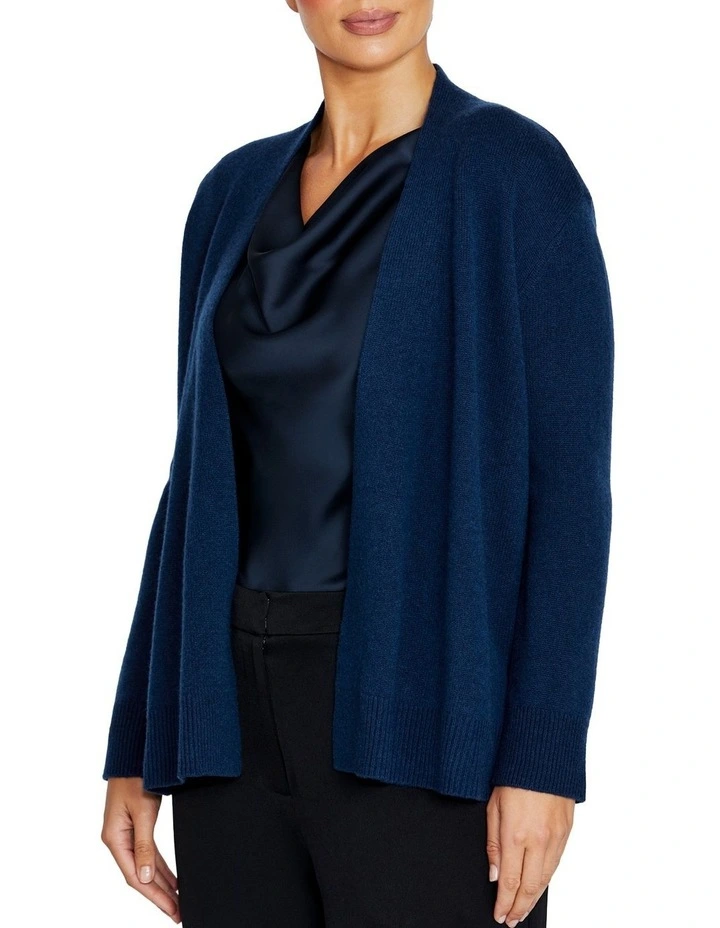 Sophia Cardigan in Navy image 3