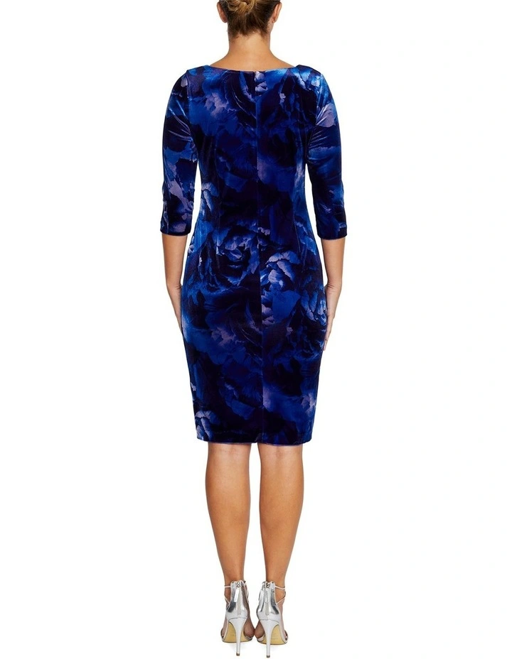 Lottie Sapphire Velour Dress image 2