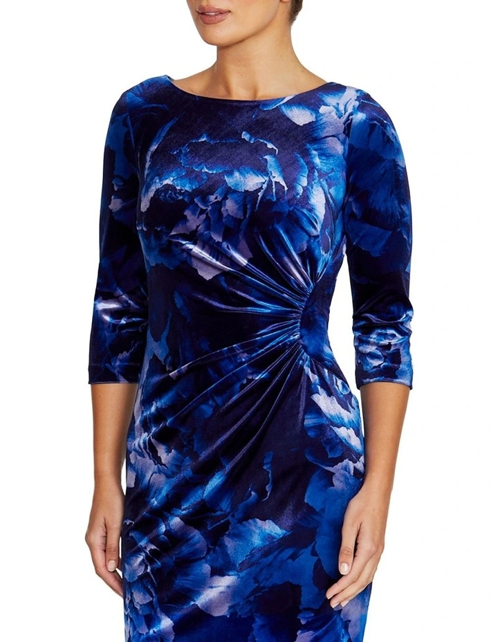 Lottie Sapphire Velour Dress image 3