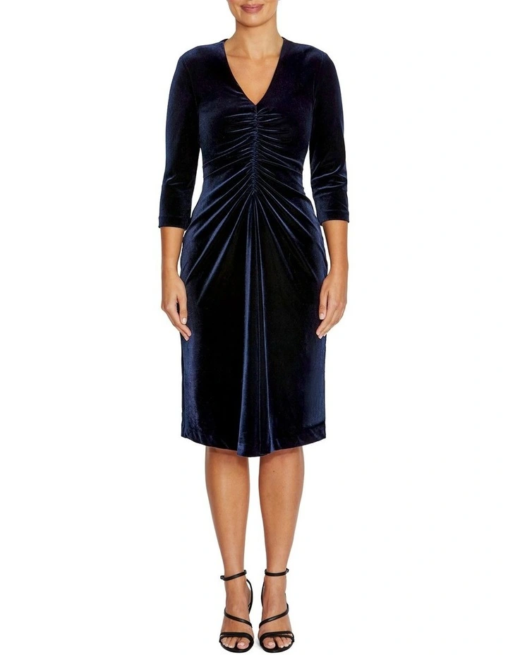 Serenity Dusk Velour Dress image 1
