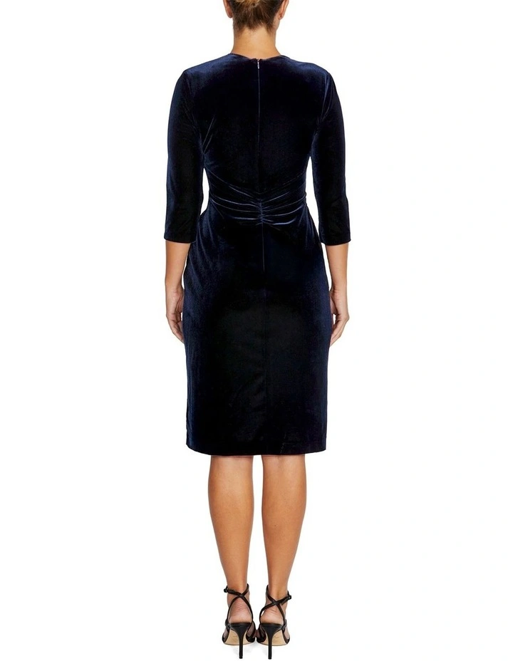 Serenity Dusk Velour Dress image 2