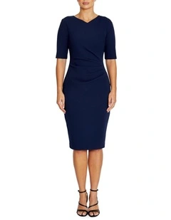 Reya Sailor Dress in Blue